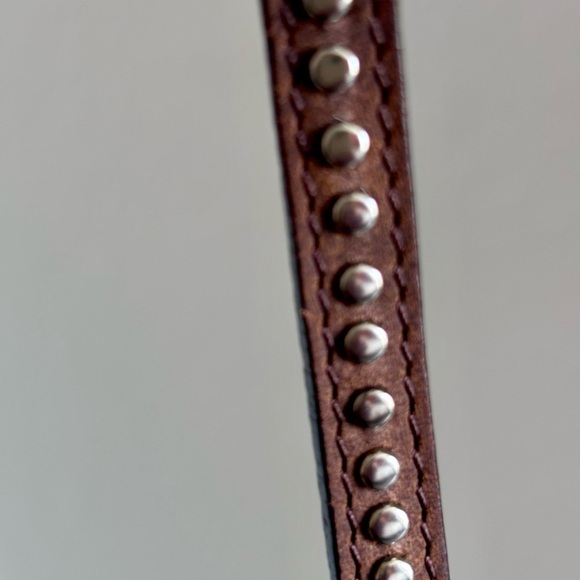 Brighton Leather mini crossbody cowhide bag - Picture 5 of 8